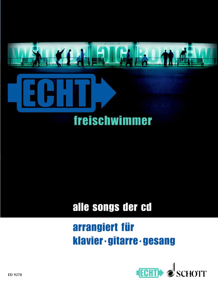 Freischwimmer: Alle Songs der CD. Klavier, Gitarre und Gesang. Songbook. Sheet Music