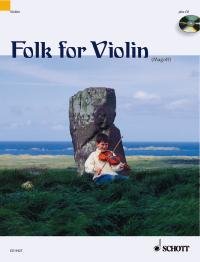 Folk for Violin: in sehr einfachen Arrangements. 1-2 Violinen. Sheet Music