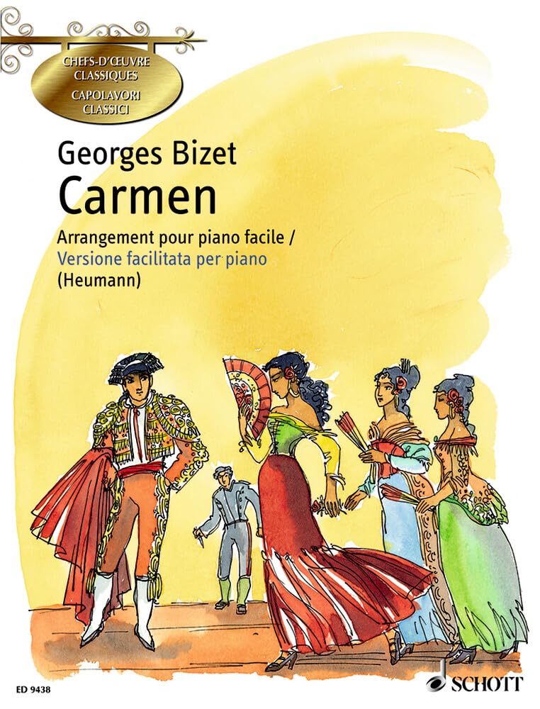 Carmen per piano piano book