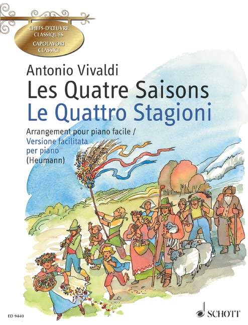 Les Quatre Saisons / Le quattro stagioni, Konzerte, op. 8/1-4 Sheet Music