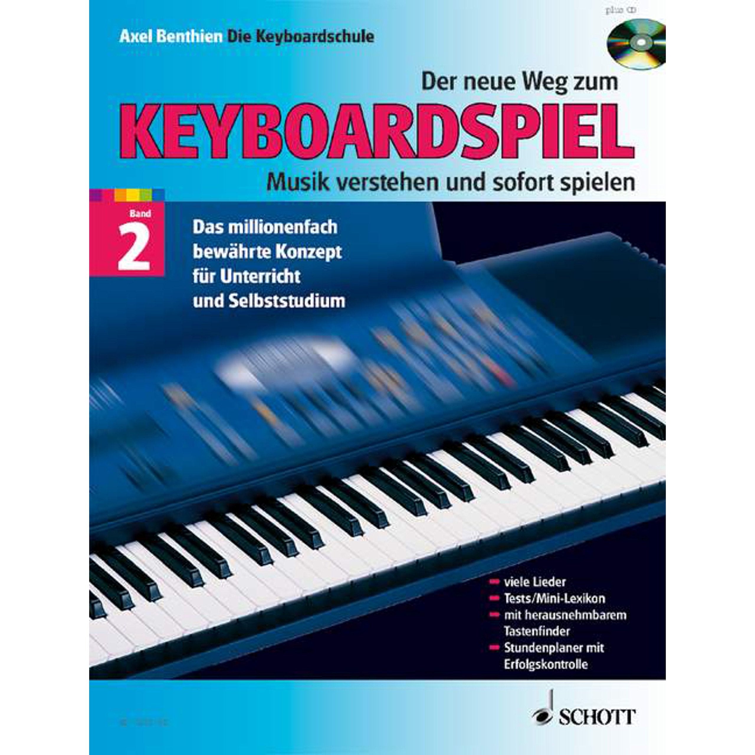 Der neue Weg zum Keyboardspiel, Bd. 2, m. Audio-CD: Musik verstehen und sofort spielen. Band 2. Keyboard. Education & Training