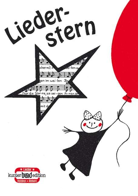 Liederstern: Heft 9. Melodie-Ausgabe (mit Akkorden). (kunter-bund-edition) Sheet Music