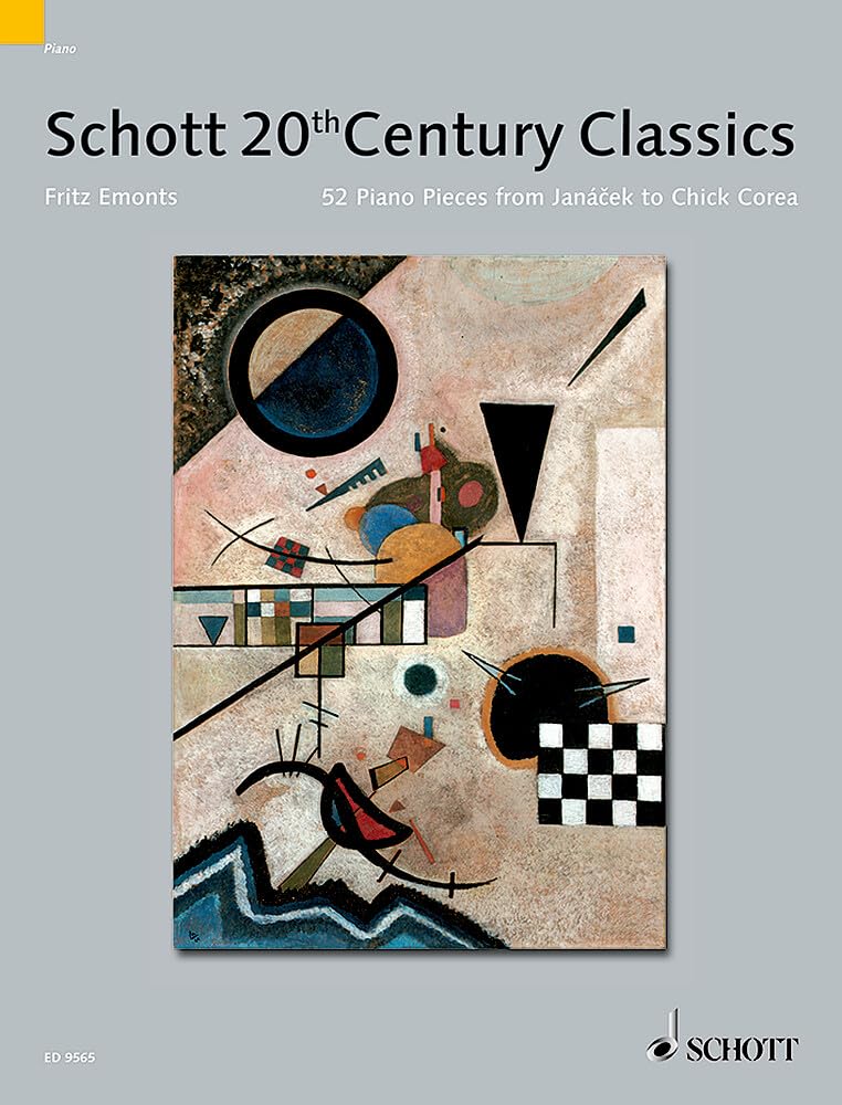 Schott's 20th Century Piano Classics: 52 Stücke von Janácek bis Chick Corea. Klavier. Sheet Music