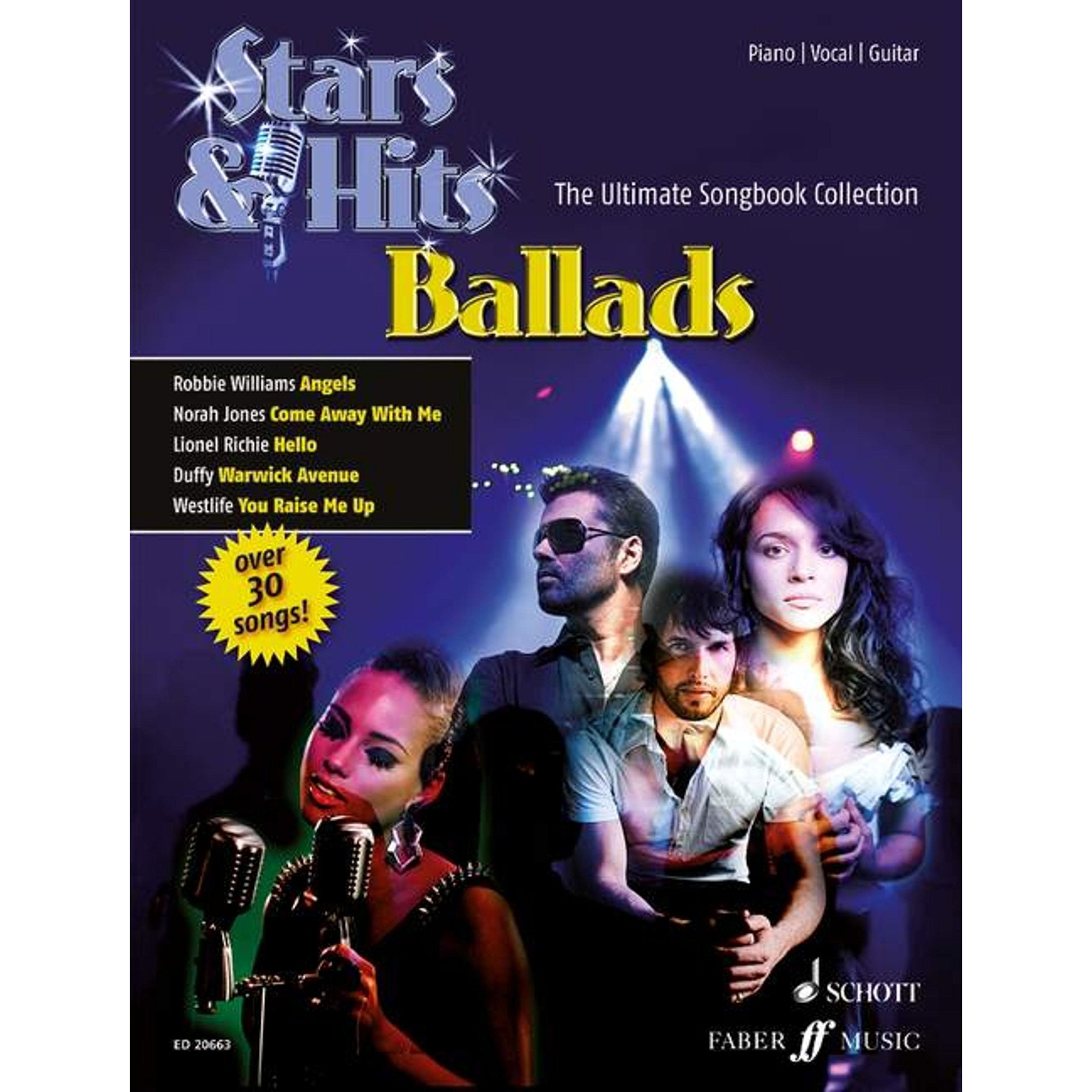 Ballads: The Ultimate Songbook Collection. Klavier, Gitarre und Gesang. Songbook. (STARS & HITS - Die ultimative Songbookreihe) Sheet Music