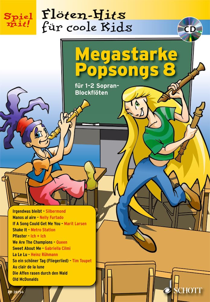 Megastarke Popsongs book