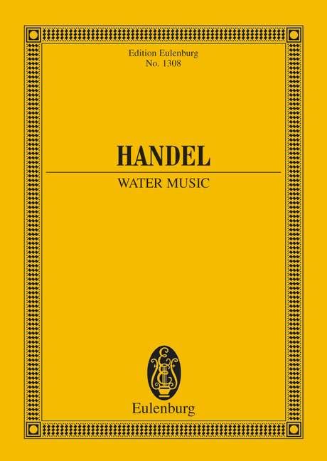 Water Music: orchestra. Partition d'étude. book