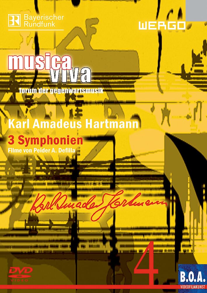 Karl Amadeus Hartmann - 3 Symphonien: Film von Peider A. Defilla / Reihe "musica viva – forum der gegenwartsmusik" (Neue Zeitschrift für Musik) Arts & Music