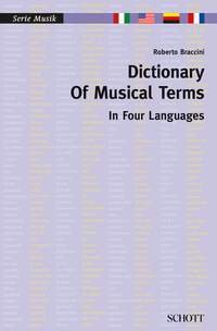 Dictionary of musical terms in four languages livre sur la musique book