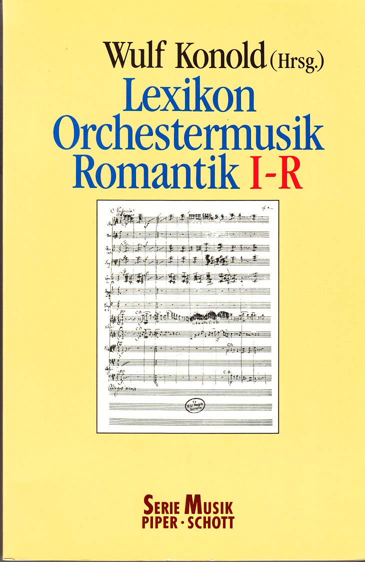 Lexikon Orchestermusik Romantik: I - R (SP 8227) Sheet Music