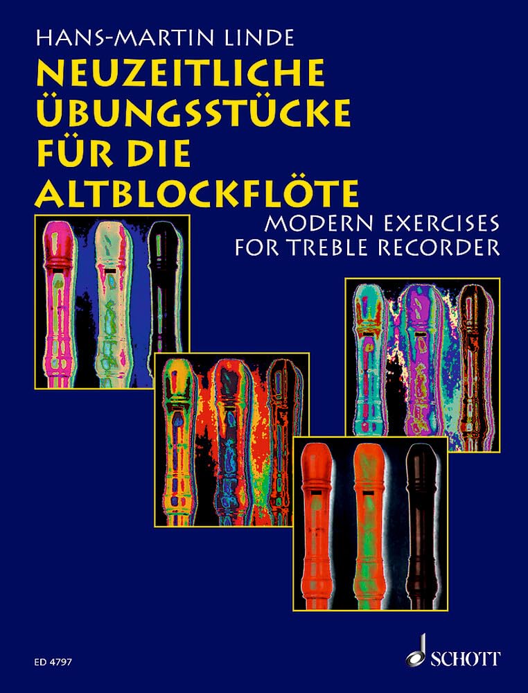 Neuzeitliche Übungsstücke für die Altblockflöte Sheet Music