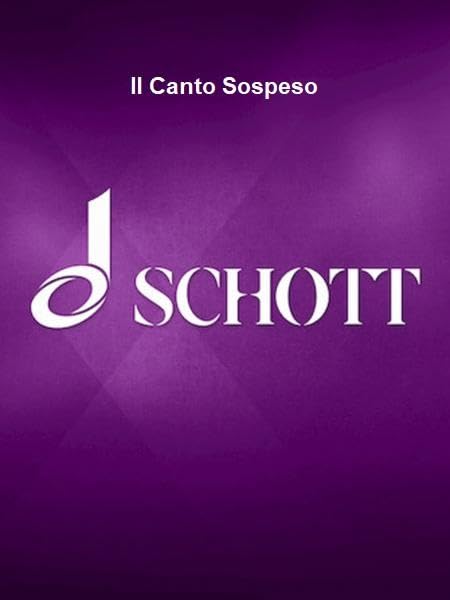 Il canto sospeso: Faksimile des Partiturautographs. Sopran-, Alt- und Tenor-Solo, gemischter Chor und Orchester. Sheet Music