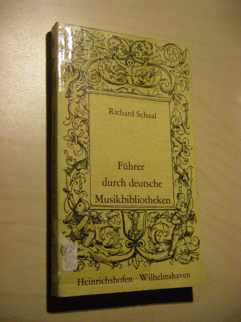Führer durch deutsche Musikbibliotheken. Books