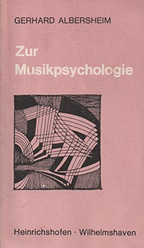 Zur Musikpsychologie Arts & Music