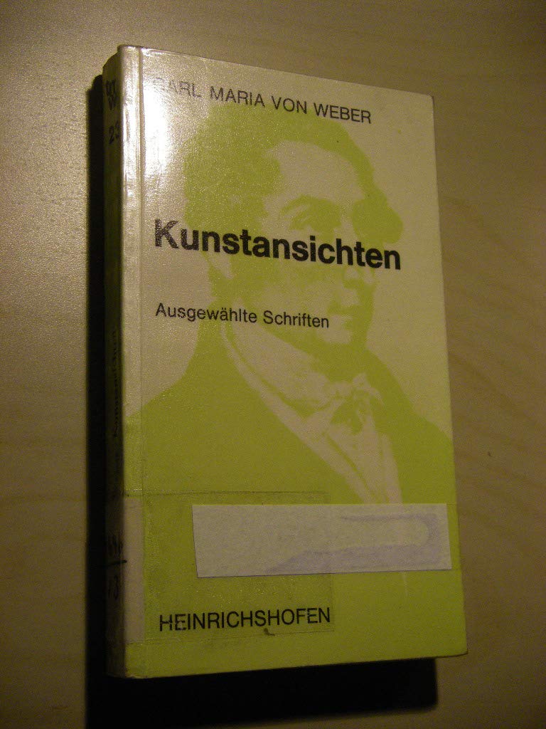 Kunstansichten. Ausgewählte Schriften Sheet Music