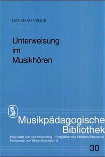 Unterweisung im Musikhören book
