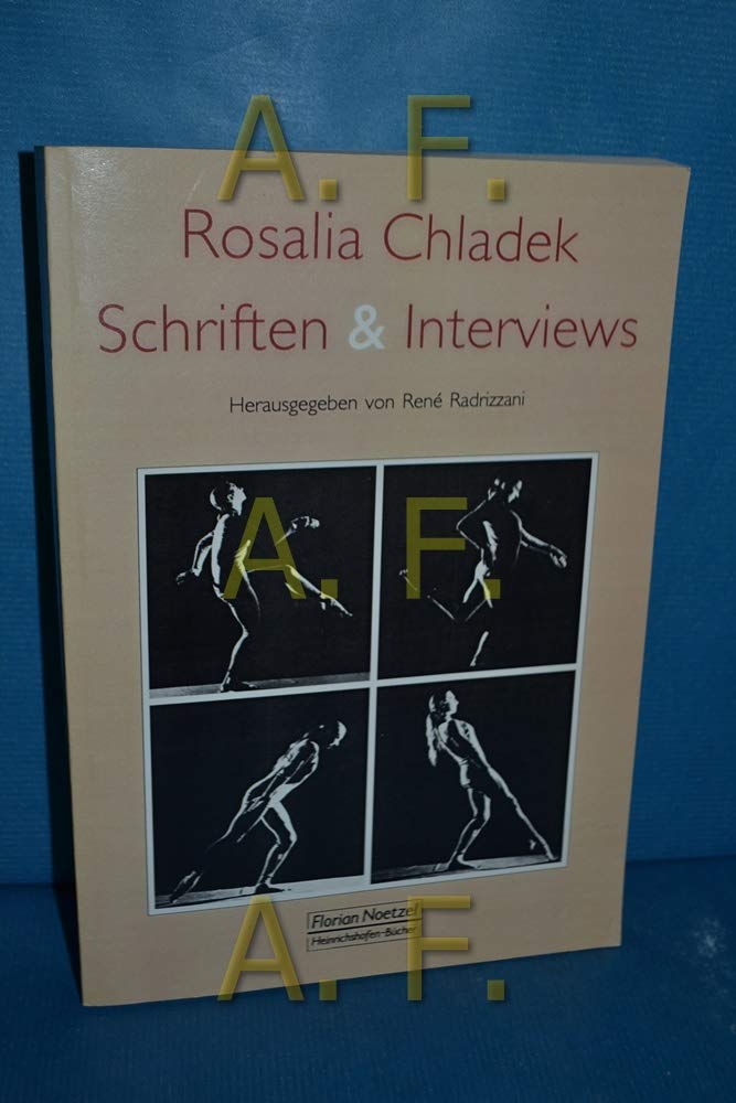 Schriften und Interviews (Beiträge zur Tanzkultur) Film, Art & Culture