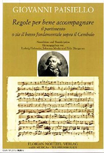 Regole per bene accompagnare il partimento o sia il basso fondamentale sopra il Cembalo (Quellenkataloge zur Musikgeschichte) Sheet Music