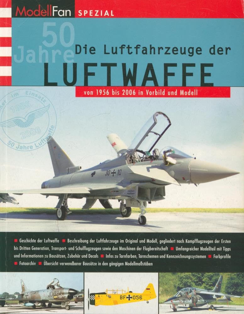 50 Jahre - Die Luftfahrzeuge der Luftwaffe: ModellFan-Spezial Leisure, Home & Garden