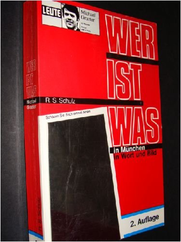 Product Image: Wer ist was in München in Wort und Bild.