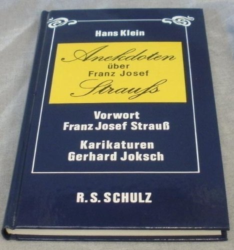 Anekdoten über Franz Josef Strauss Books