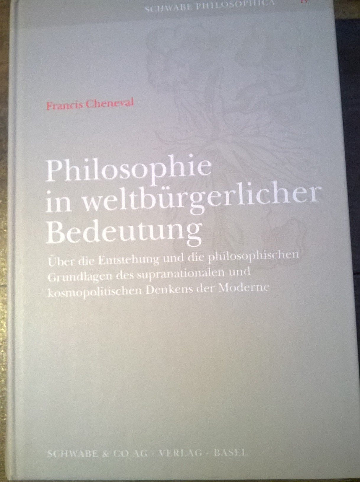 Philosophie in weltbürgerlicher Bedeutung Philosophy