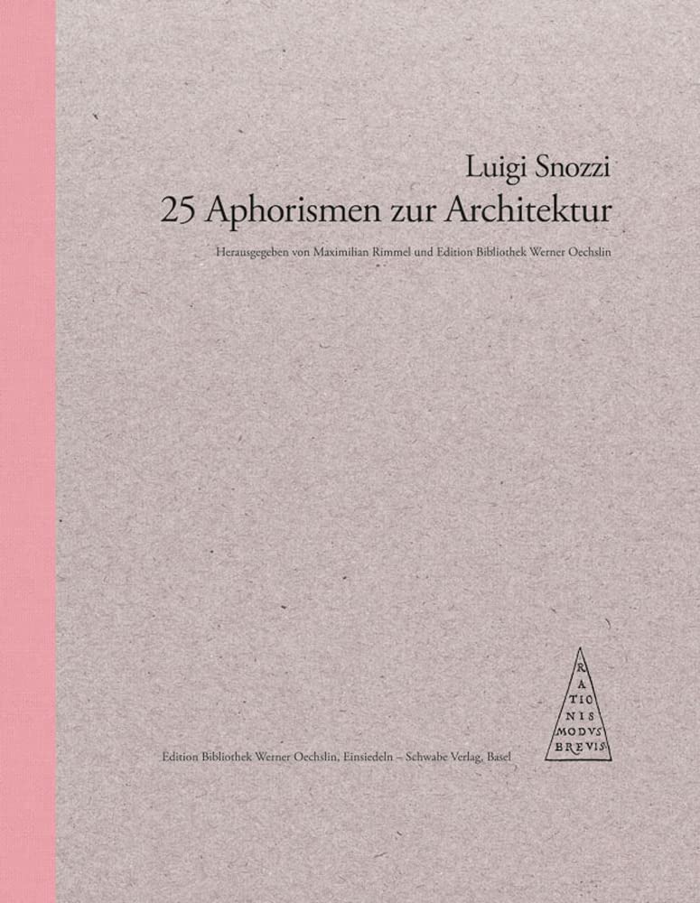 25 Aphorismen zur Architektur Architecture