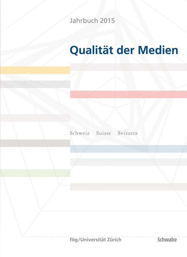 Jahrbuch 2015 Qualität der Medien Law
