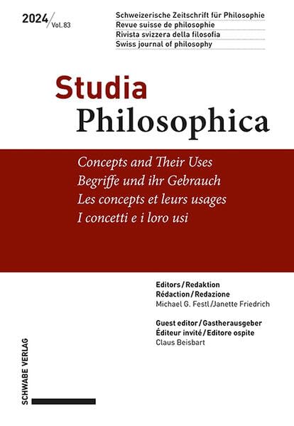 Concepts and Their Uses / Begriffe und ihr Gebrauch (Studia philosophica) Philosophy