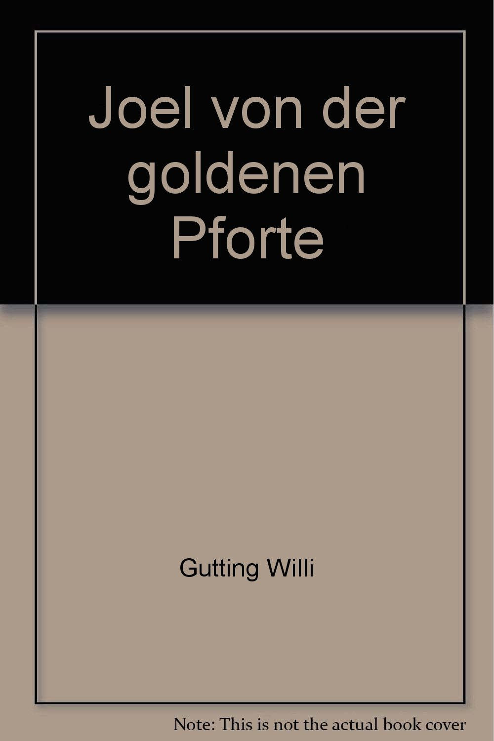 Joel von der goldenen Pforte Books