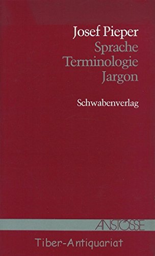Sprache, Terminologie, Jargon book
