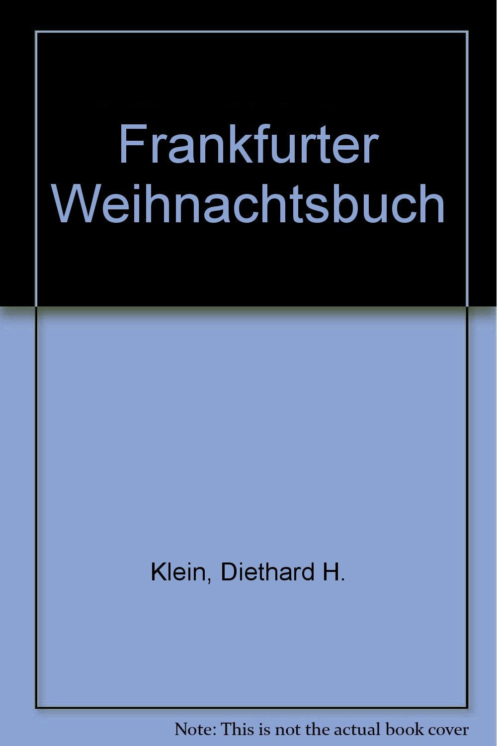 Product Image: Frankfurter Weihnachtsbuch