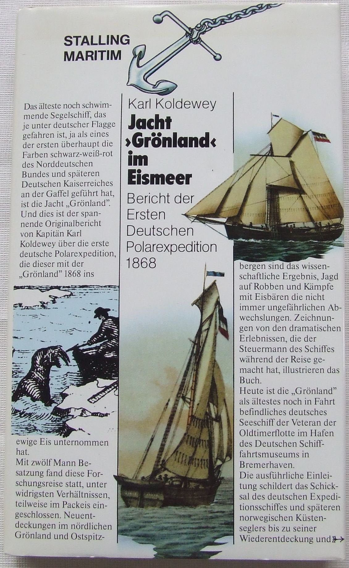 Jacht Grönland im Eismeer. Bericht der Ersten Deutschen Polarexpedition 1868 Travel