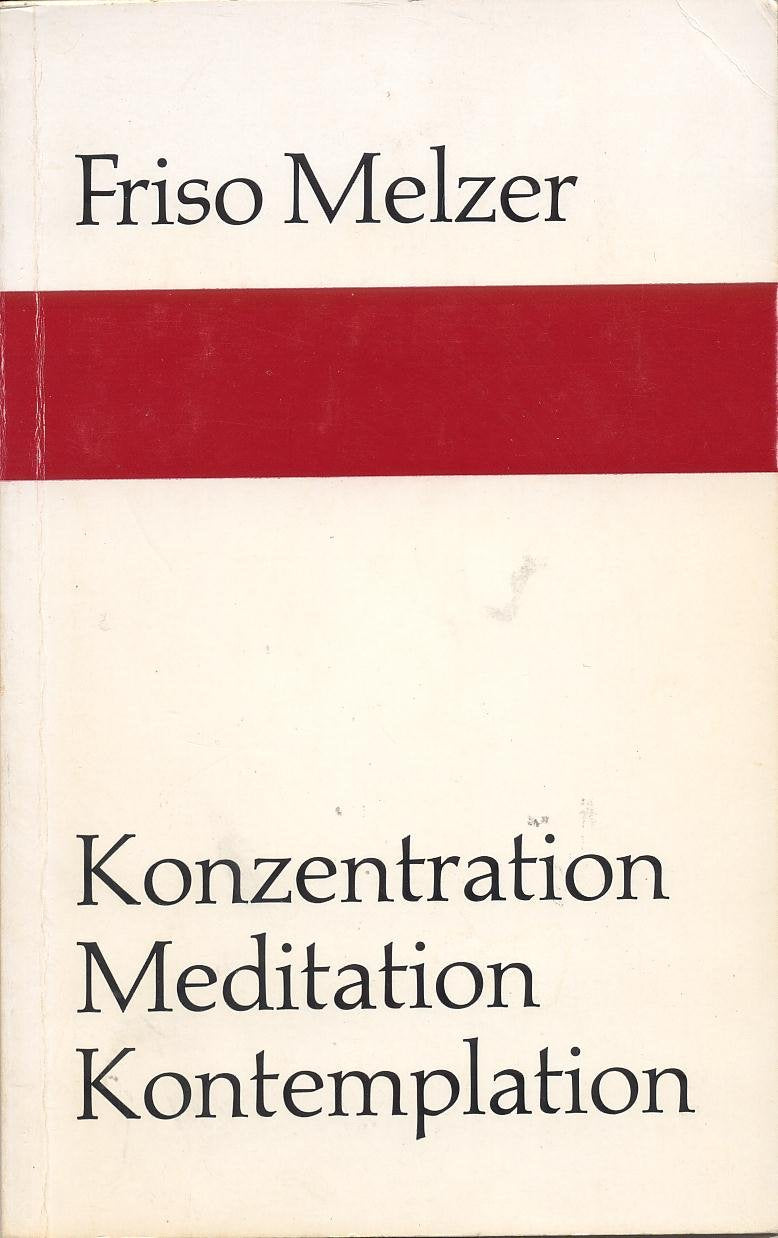 Product Image: Konzentration, Meditation, Kontemplation