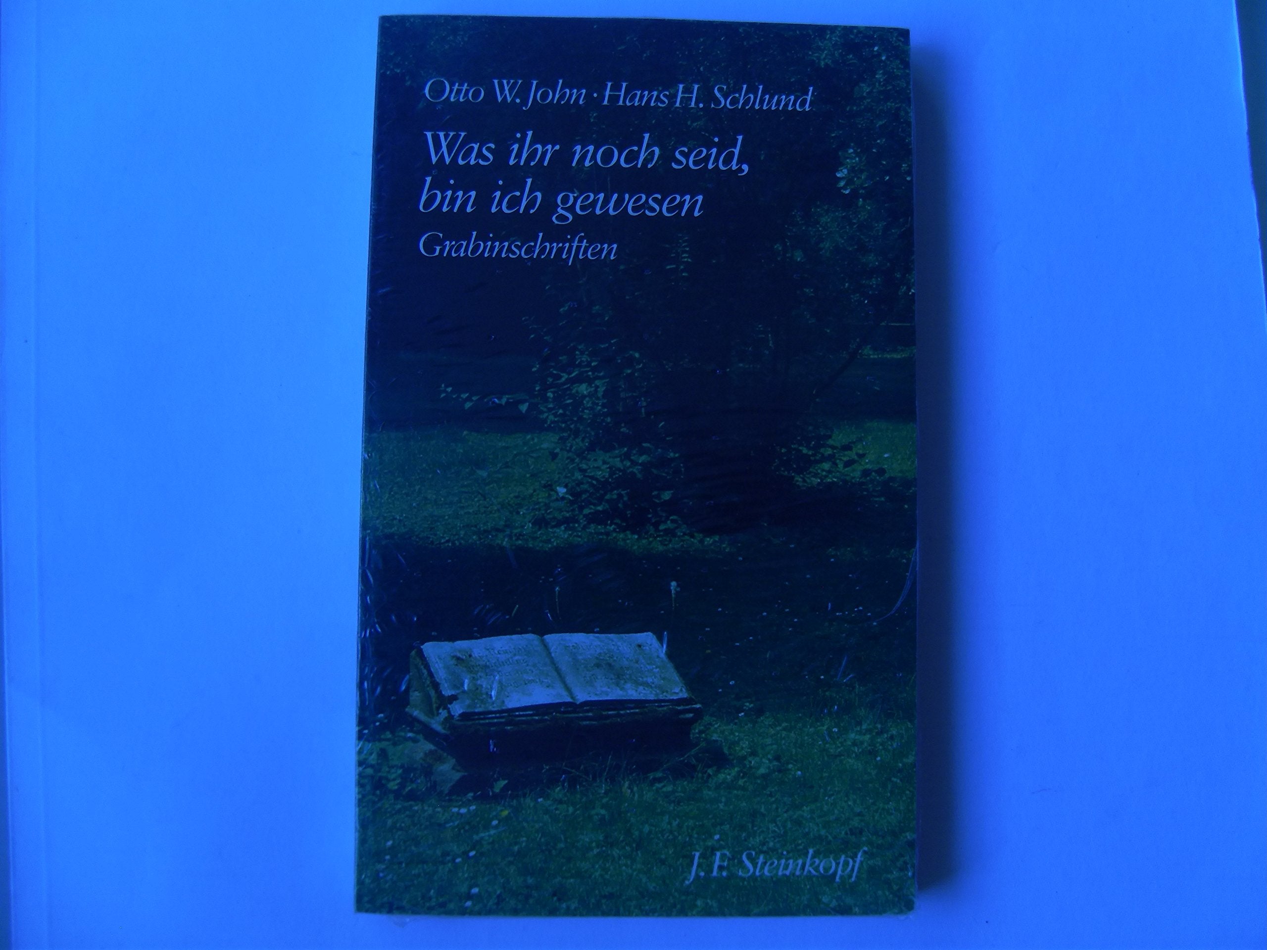 Was ihr noch seid, bin ich gewesen. Grabinschriften Social Sciences