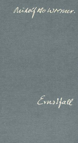 Ernstfall: Gedichte Books