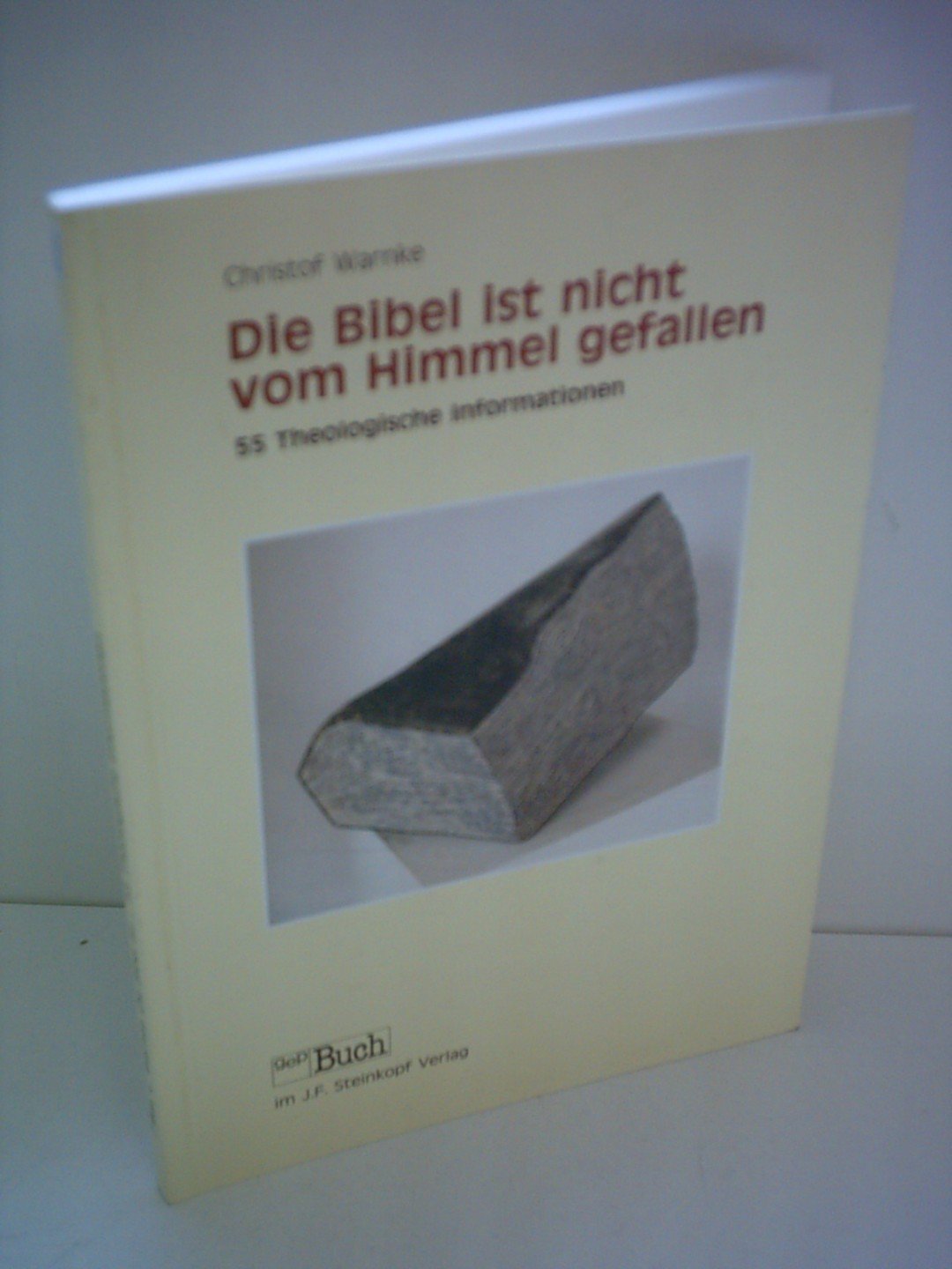 Die Bibel ist nicht vom Himmel gefallen. 55 theologische Informationen Religion & Esotericism