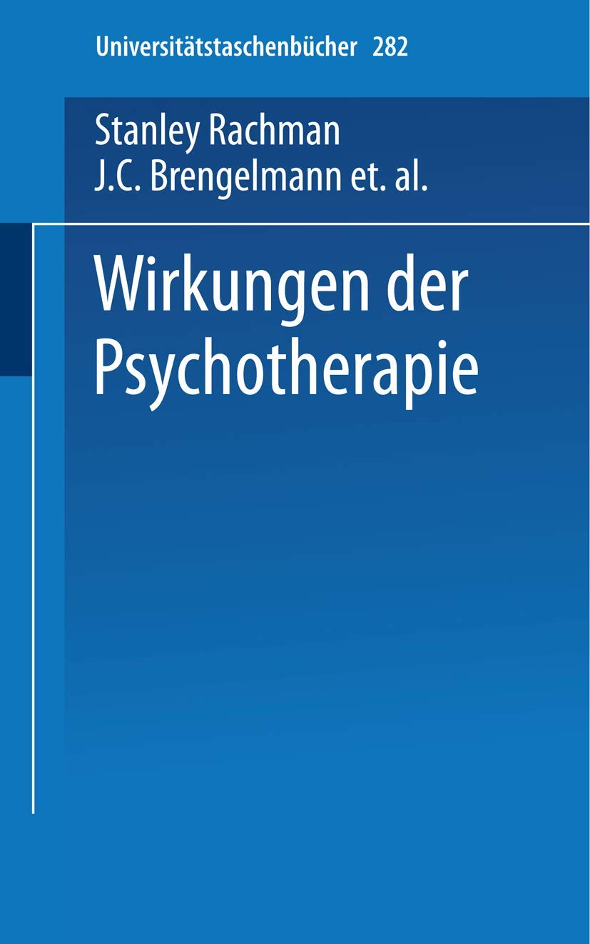 Wirkungen der Psychotherapie book