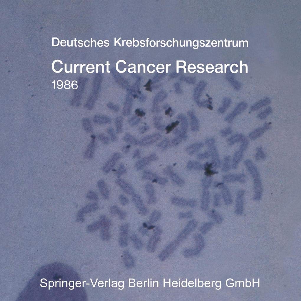 Current Cancer Research 1986 Medicine