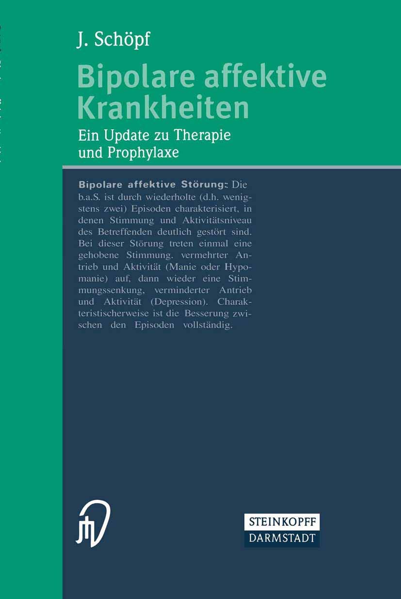 Bipolare affektive Krankheiten Medicine