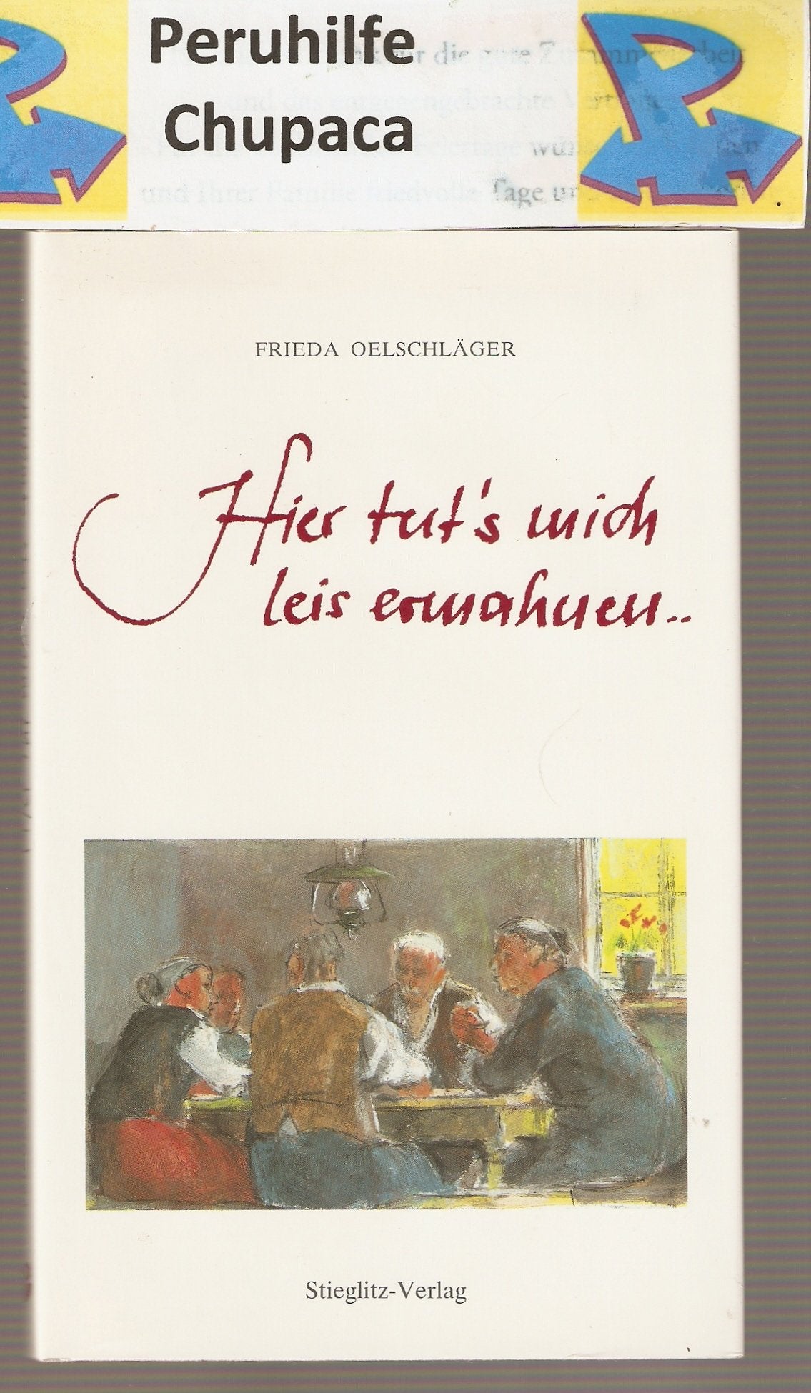 "Hier tut's mich leis ermahnen" Books