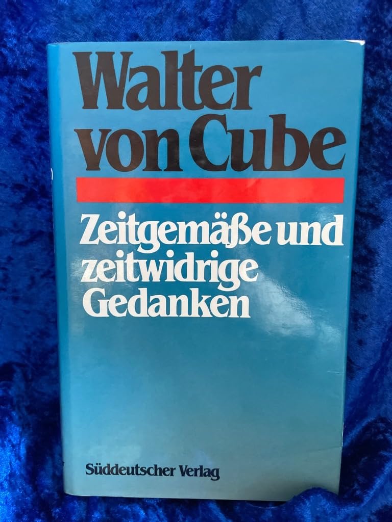Product Image: Zeitgemäße und zeitwidrige Gedanken