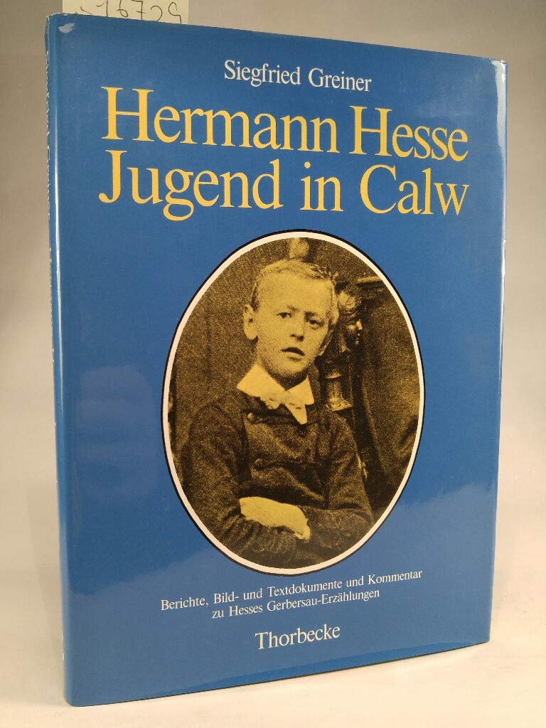 Hermann Hesse, Jugend in Calw: Berichte, Bild- und Textdokumente und Kommentar zu Hesses Gerbersau-Erzahlungen (German Edition) book