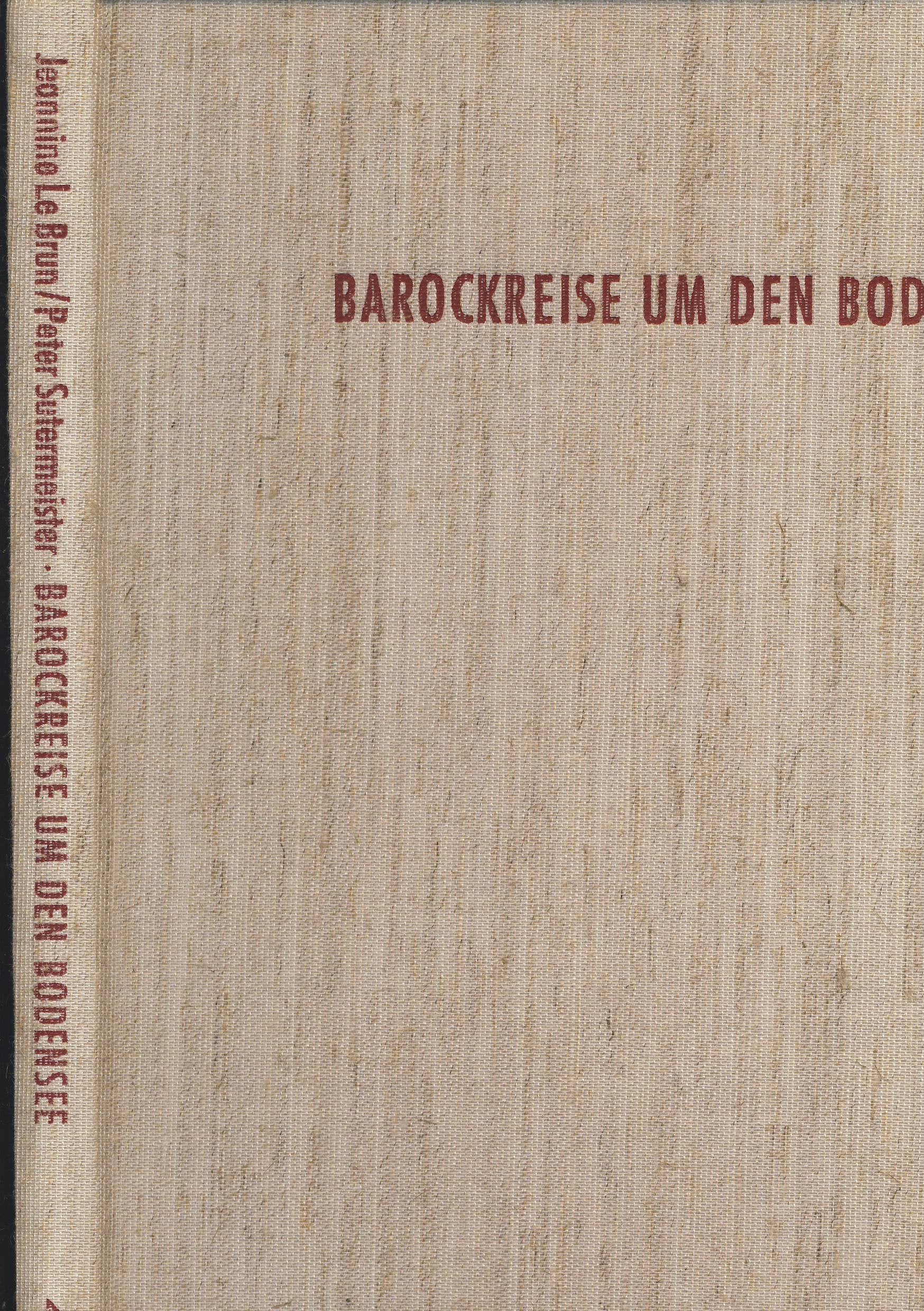 Barockreise um den Bodensee Books