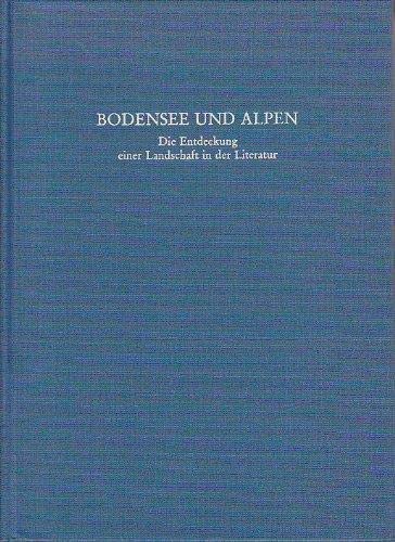 Bodensee und Alpen. Die Entdeckung einer Landschaft in der Literatur Professional & Reference Books