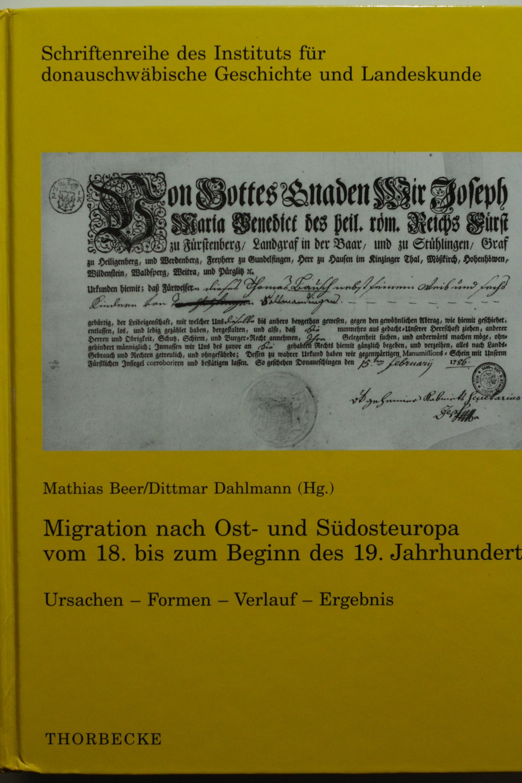Migration nach Ost- und Südosteuropa vom 18. bis zum Beginn des 19. Jahrhunderts. Ursachen, Formen, Verlauf, Ergebnis Books