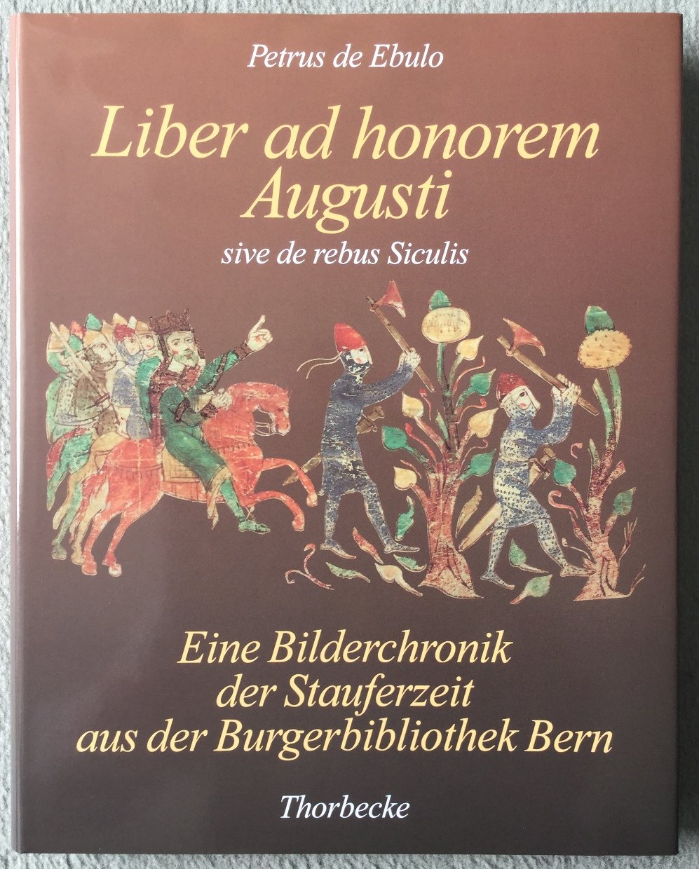 Petrus de Ebulo. Liber ad honorem Augusti sive de rebus Siculis: Codex 120 II der Burgerbibliothek Bern Film, Art & Culture