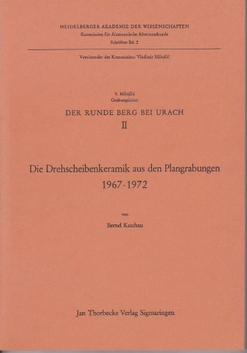 Die Drehscheibenkeramik aus den Plangrabungen 1967-1972 Books