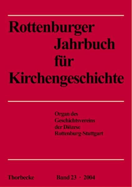 Rottenburger Jahrbuch für Kirchengeschichte Film, Art & Culture