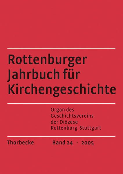Rottenburger Jahrbuch für Kirchengeschichte Film, Art & Culture