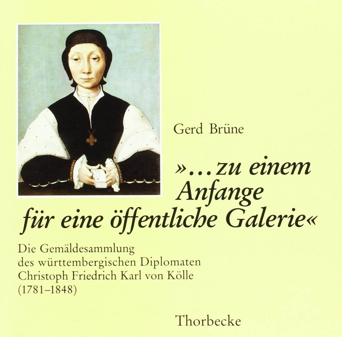 ... zu einem Anfange für eine öffentliche Galerie Film, Art & Culture